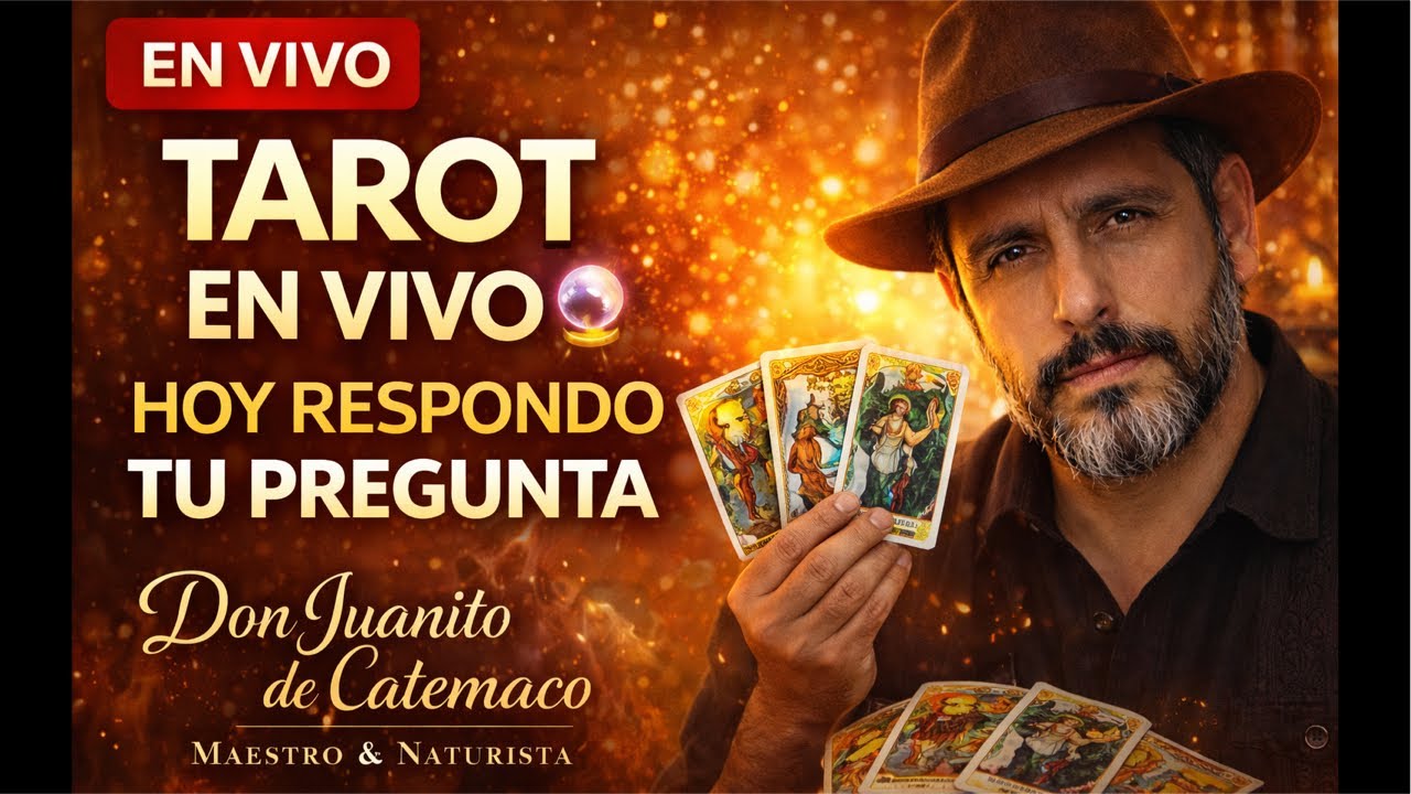 MAESTRO Don Juanito - TAROT 🔮en vivo !