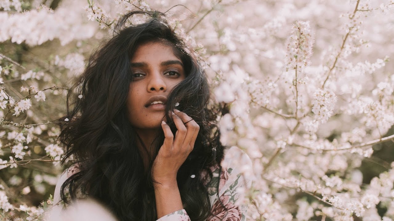 Behind The Scenes Photoshoot Professional Model, Priya Mareedu | Springtime Bridal Portraits