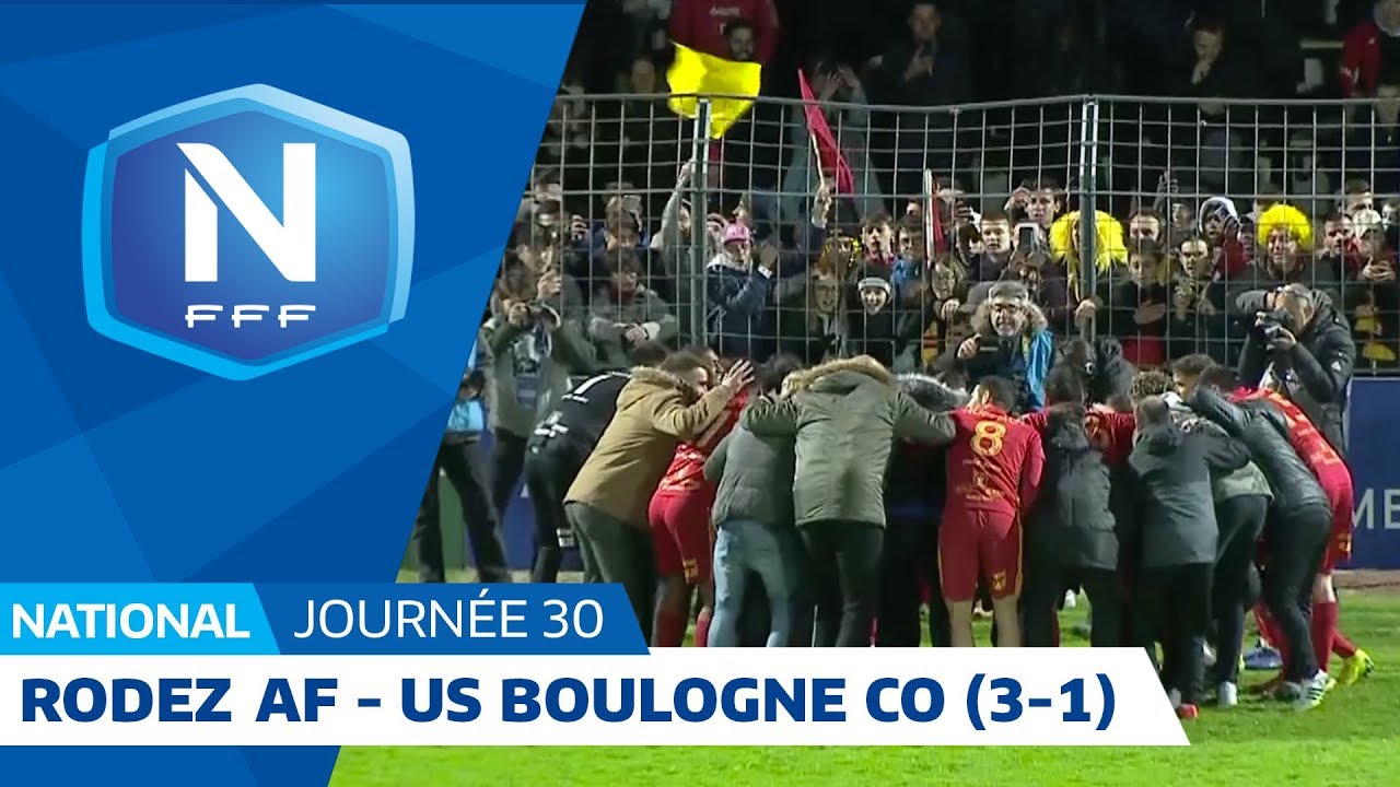J30 : Rodez AF - US Boulogne CO (3-1), le résumé I National FFF 2018-2019