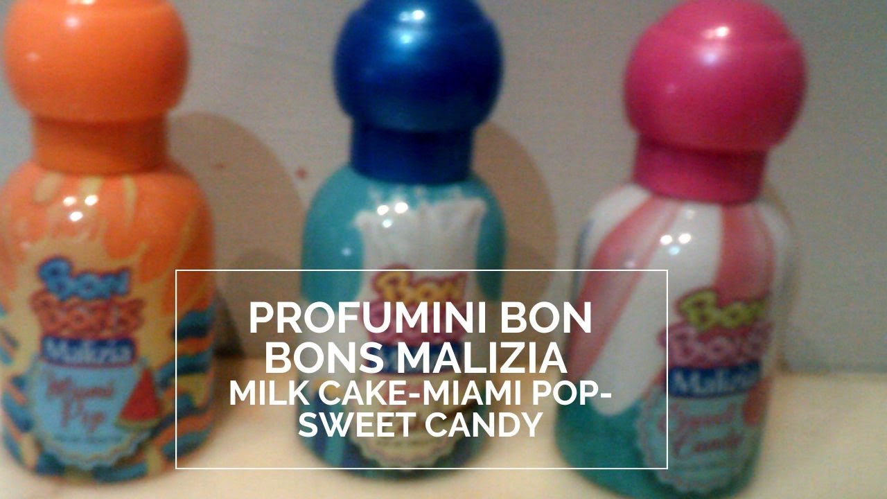 PROFUMINI BON BONS MALIZIA milk cake-miami pop-sweet candy