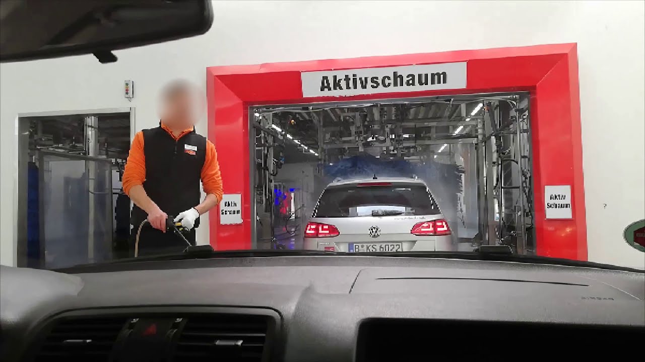 Bei Mr.Wash die größte Waschstraße in Berlin