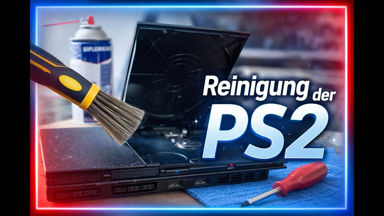 Reinigung der PS2 Slim