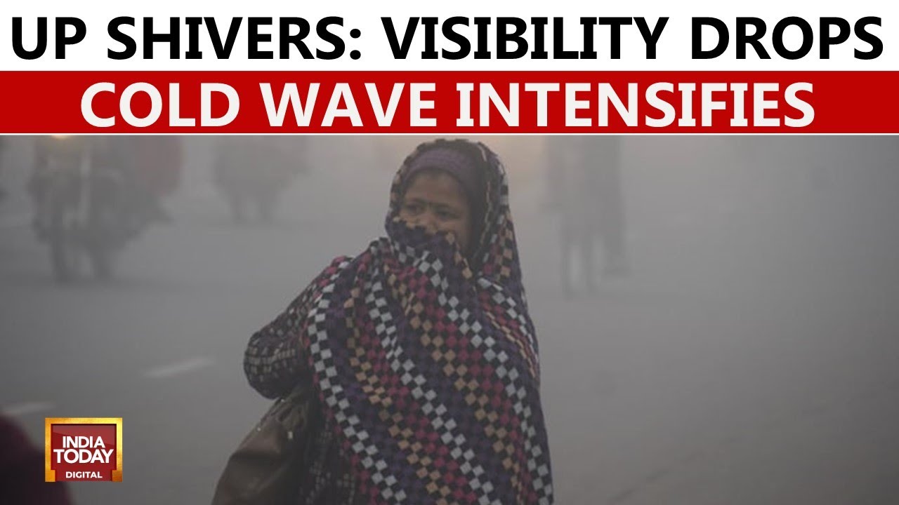 Dense Fog And Cold Wave Grip Uttar Pradesh As Temperature Plummets | India Today