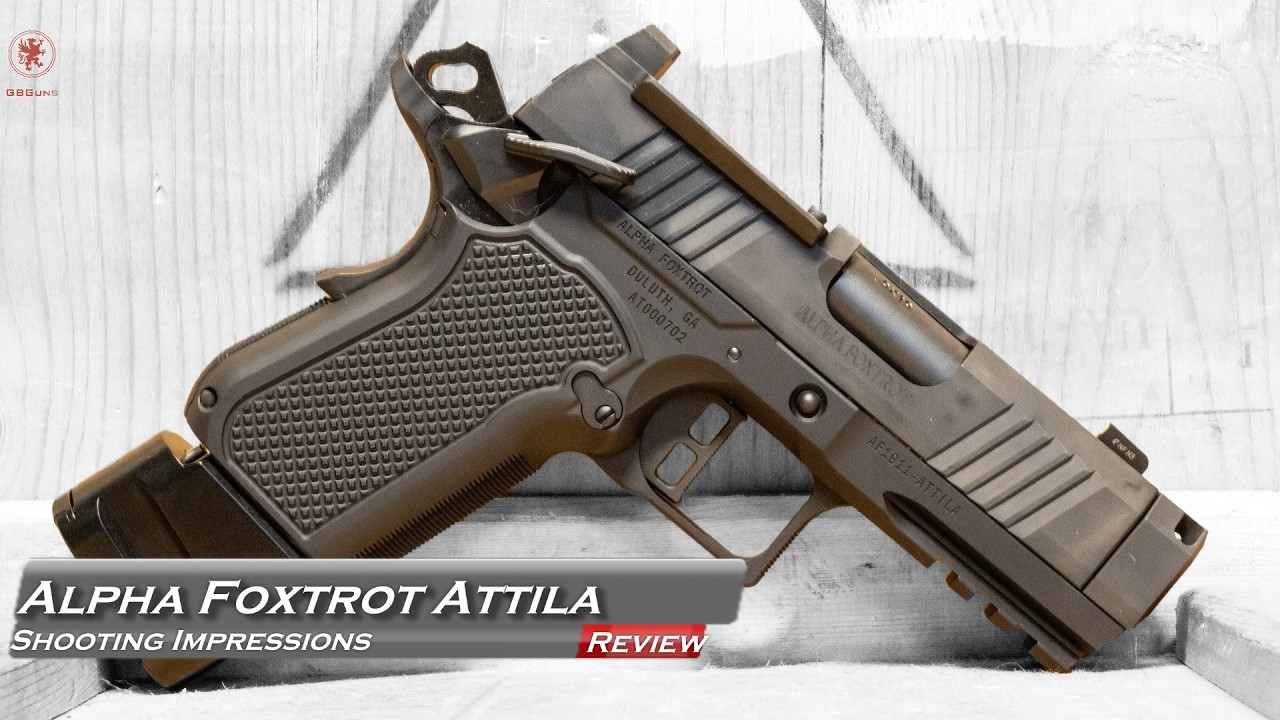 Впечатления от стрельбы из пистолета Alpha Foxtrot AF1911 Attila.