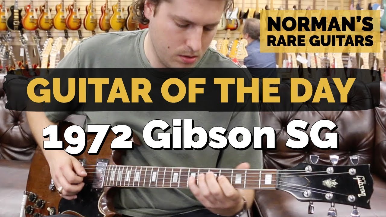 Guitar of the Day: 1972 Gibson SG | Norman's Rare Guitars