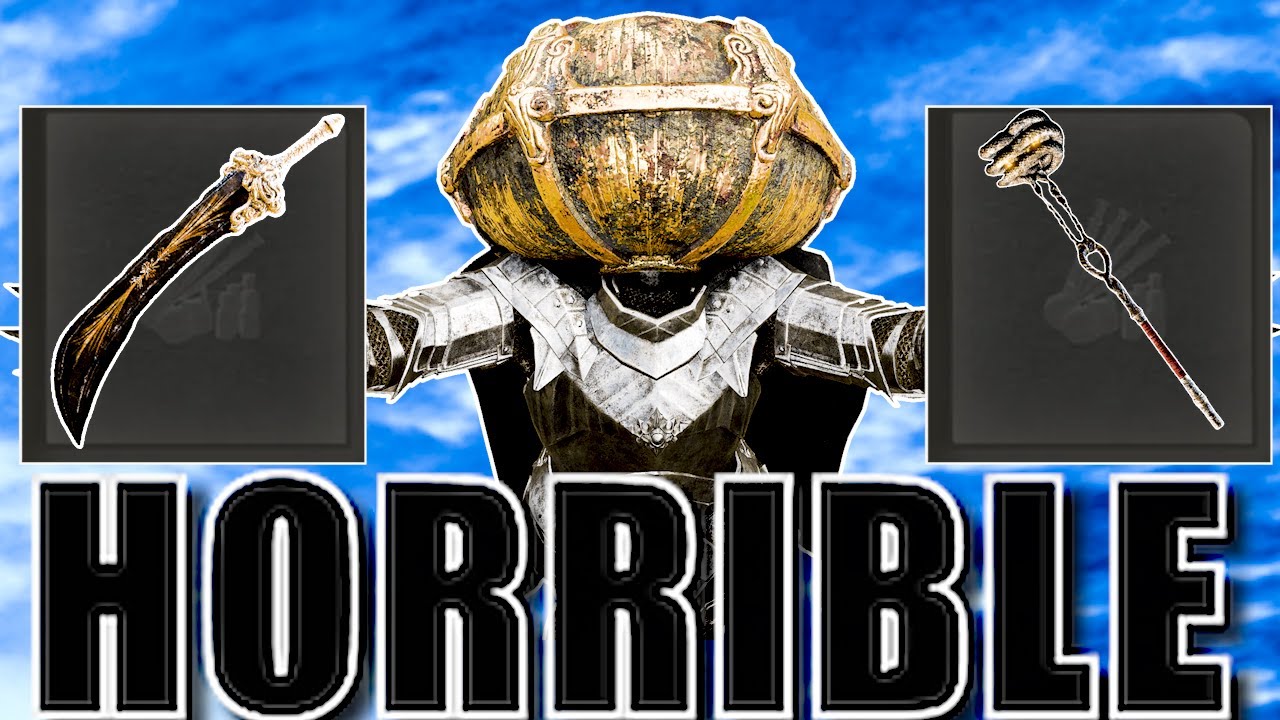 Using the WORST DLC WEAPONS | Elden Ring