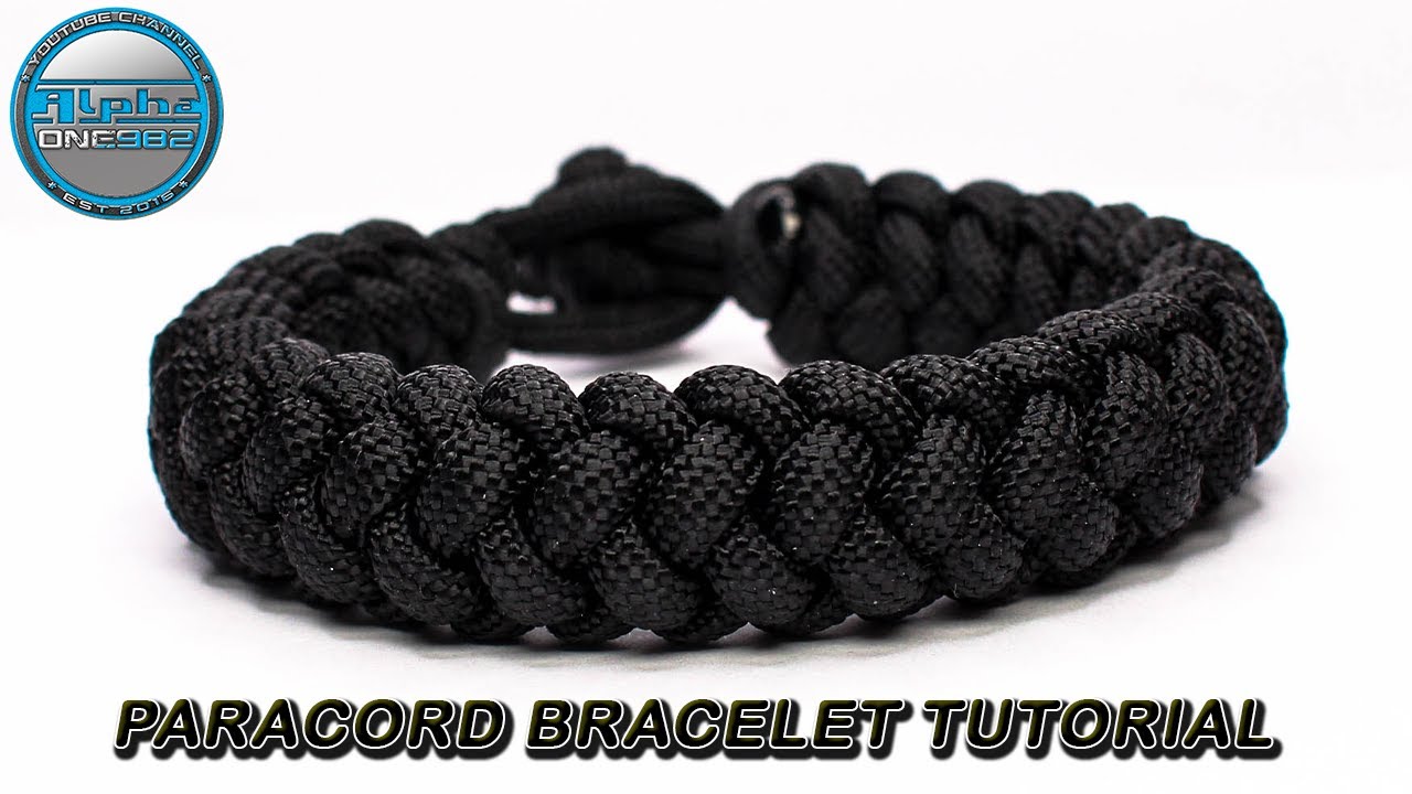 Elegant Paracord Bracelet Fast and Easy Tutorial | Zipper Knot without Buckle