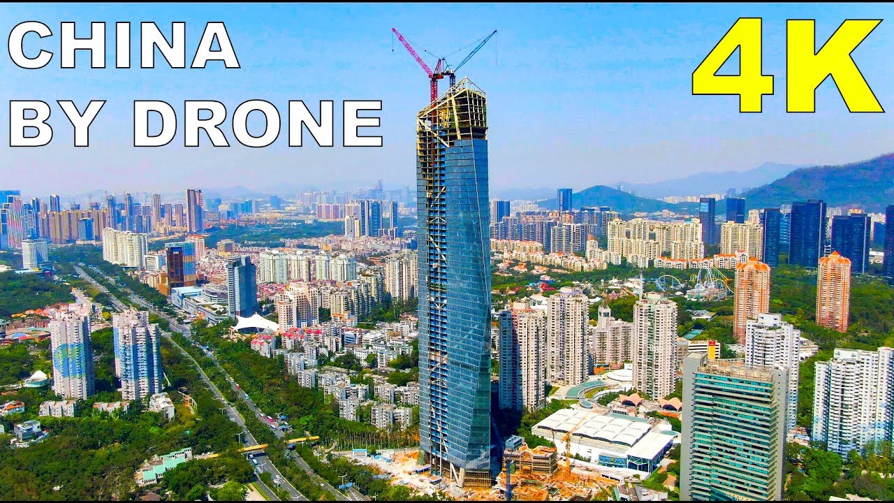 【China by Drone #13】Shenzhen Bay Aerial Drone-City of Garden 深圳湾航拍