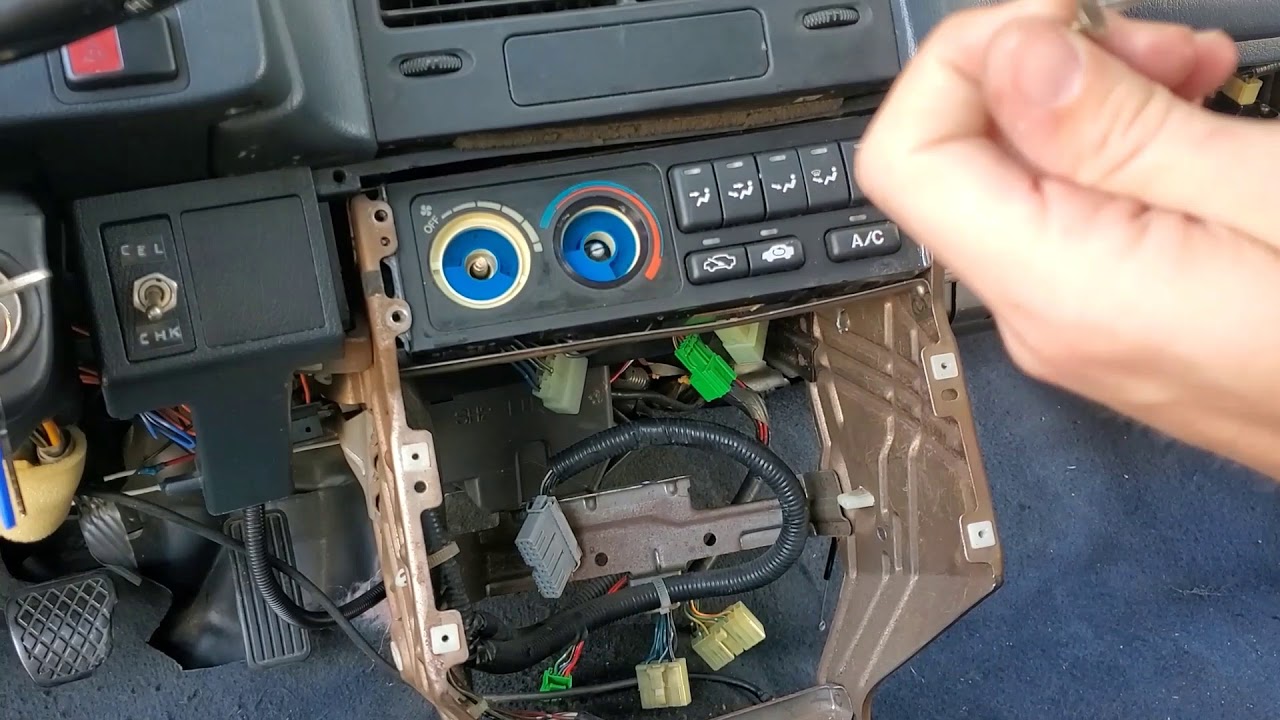 EKP Accord to CRX Climate Control Installation