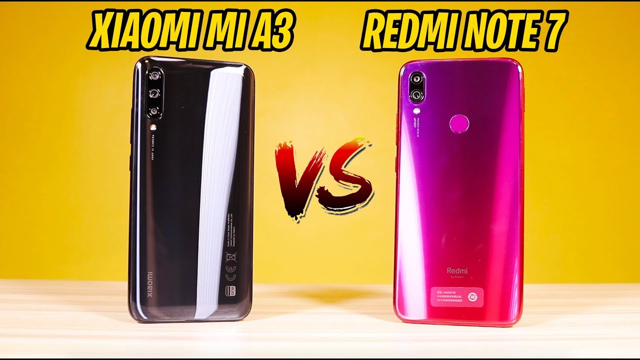Xiaomi Mi A3 vs Redmi Note 7 - THIS WAS A TOUGH DECISION