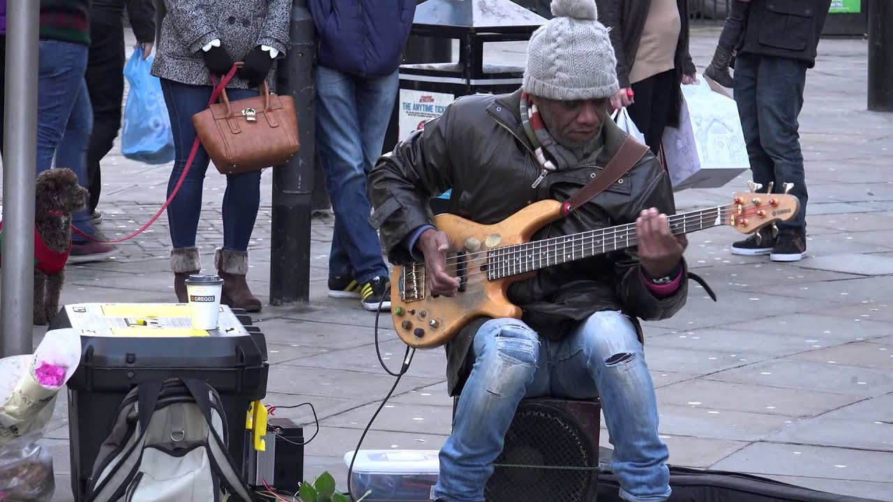 OJAY The Hendrix of the Bass 3 Christmas Groove Filmed by Michael Boyers