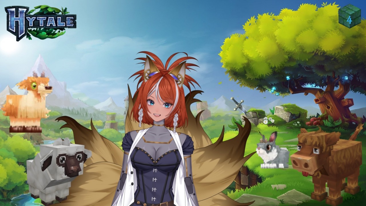 [Hytale] - 4. Lets start a farm 🐑🐄🐖🐎