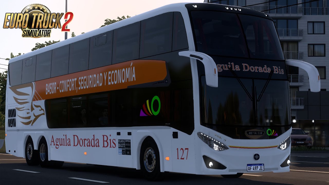 🚌 ETS 2 MOD BUS 029 EL TALAR - SANTA FE |ÁGUILA DORADA BIS