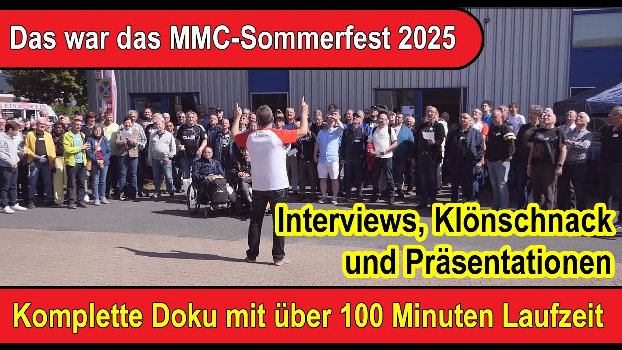 Große Doku: MMC-Sommerfest mit über 250 Gästen aus der ganzen Welt