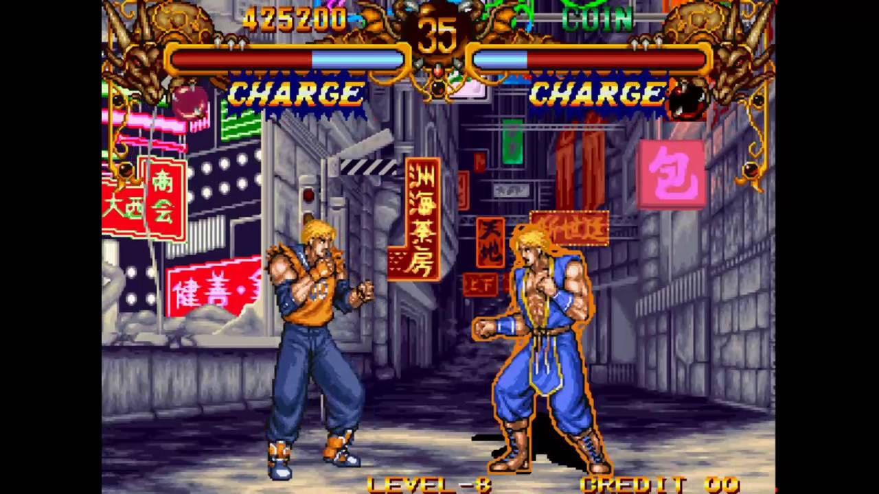 Double Dragon Neo Geo/Arcade gameplay Billy