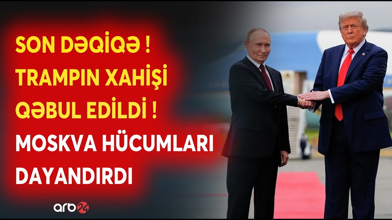 TƏCİLİ! Putin Trampın xahişini QƏBUL ETDİ: Rusiya hücumları DAYANDIRDI - Müharibədə kritik mərhələ