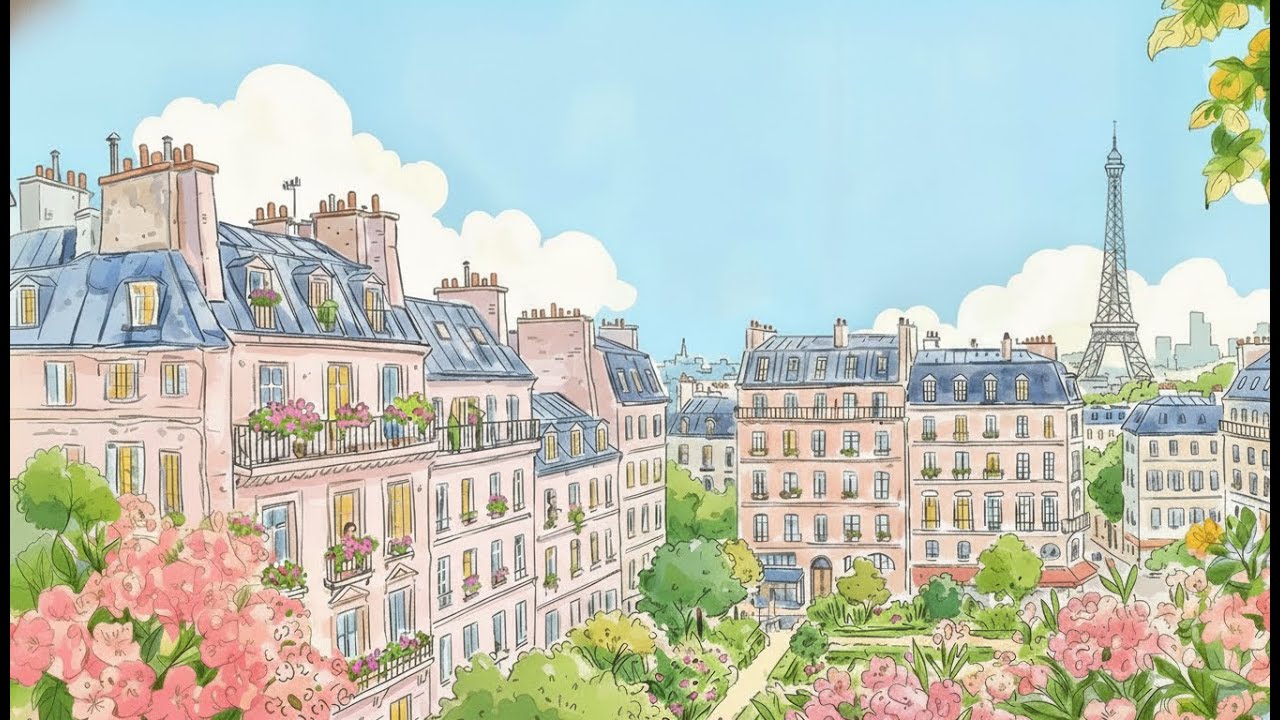 𝐏𝐀𝐑𝐈𝐒 𝐂𝐀𝐅𝐄́ 🗼 French Instrumental Music — Coffee Playlist | Guitar, Piano & Accordion