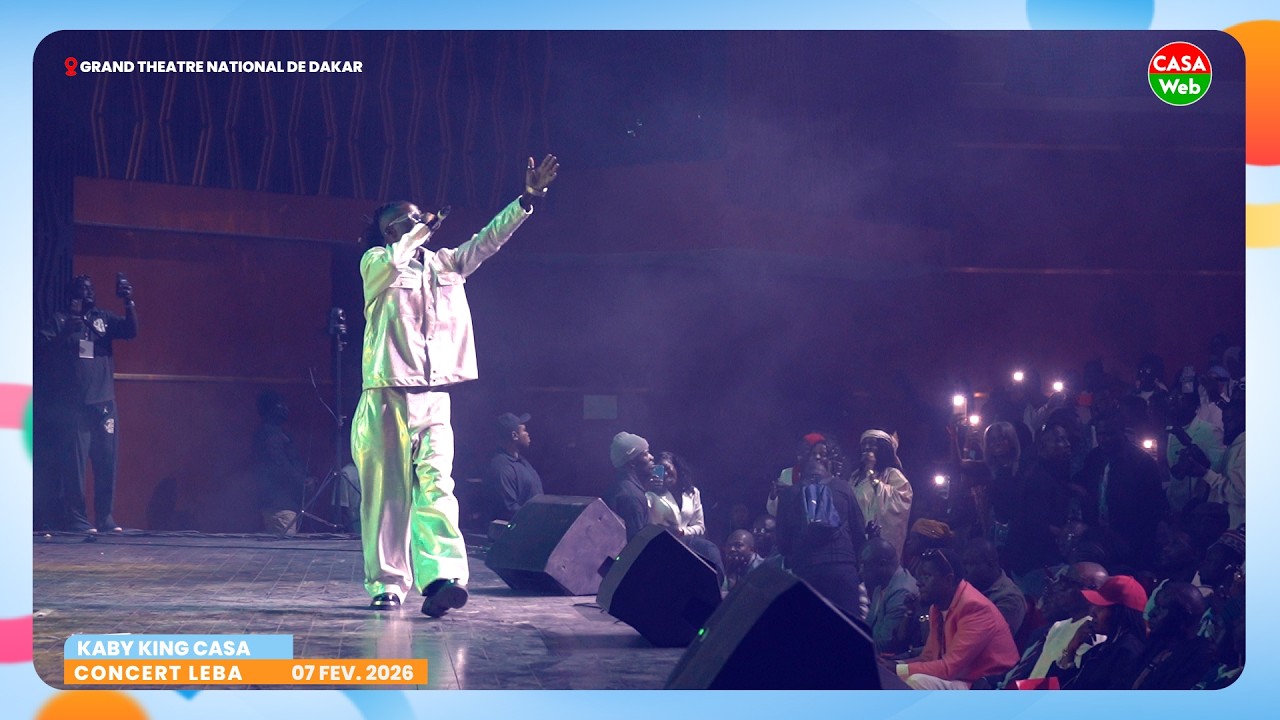 KABY KING CASA AU GRAND THEATRE DE DAKAR