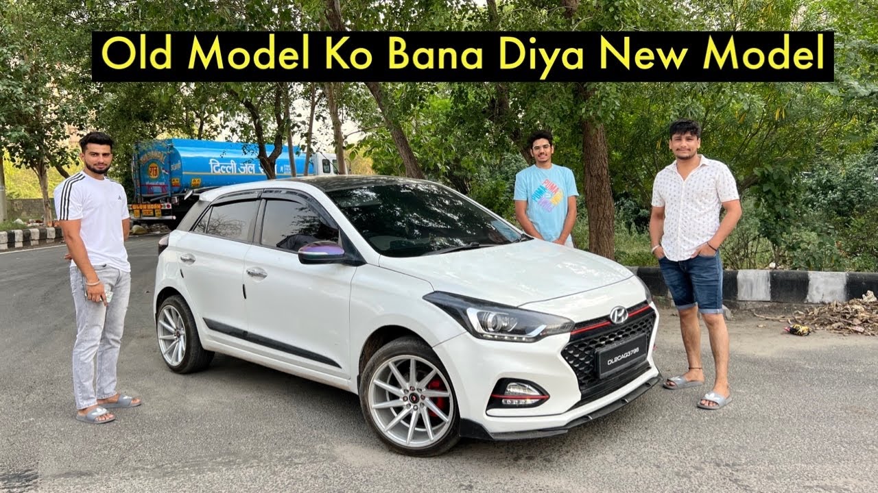 Old Shape Hyundai I20 Converted To New Shape😱 *Shauk Ho Toh Aisa*😳
