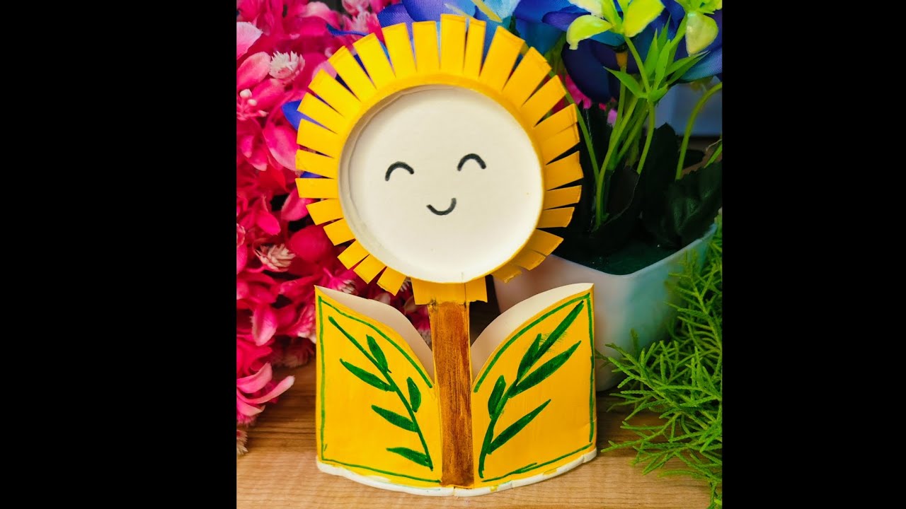 🌼🌻Paper cup flower craft 🌼🌻