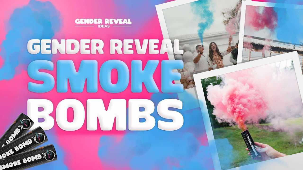 Gender Reveal Smoke Bombs