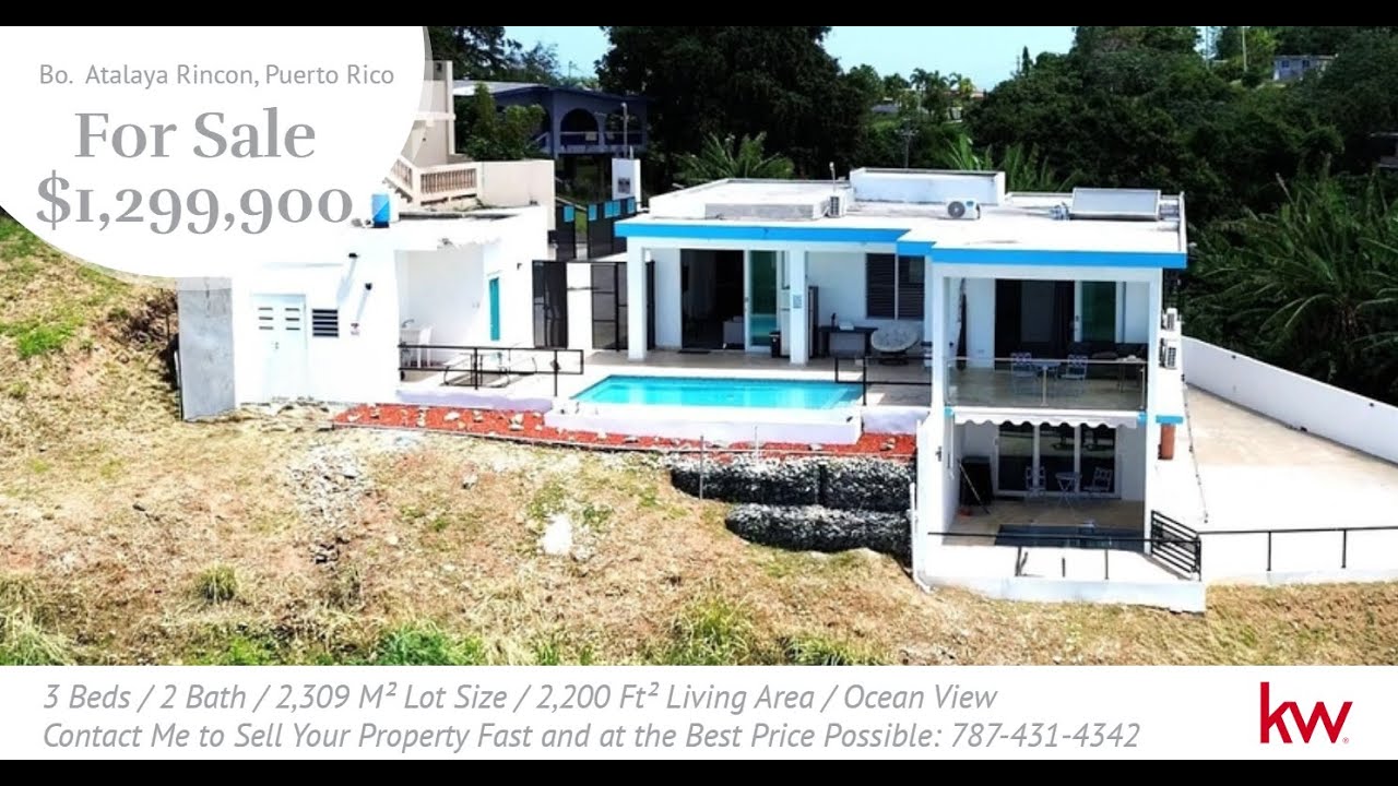 Exploring a Luxury Cliffside Residence with Ocean View in Rincón, PR
