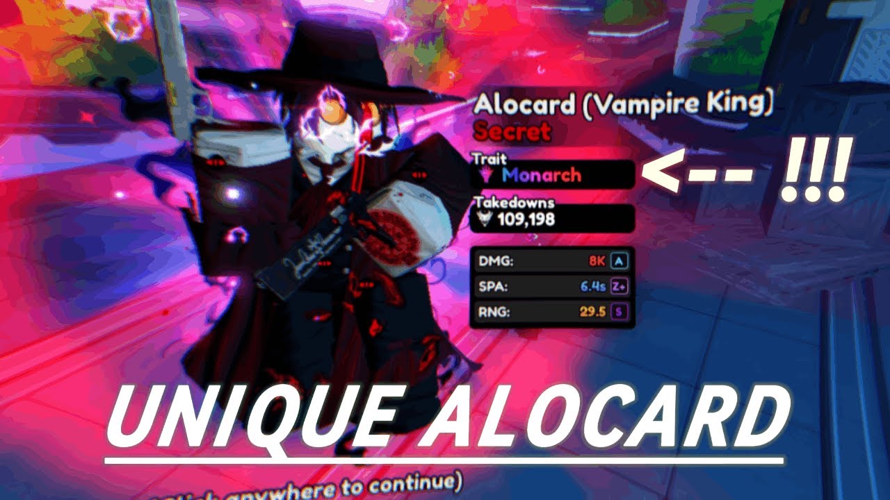 ALOCARD MONARCH LVL 50 SHOWCASE | AV