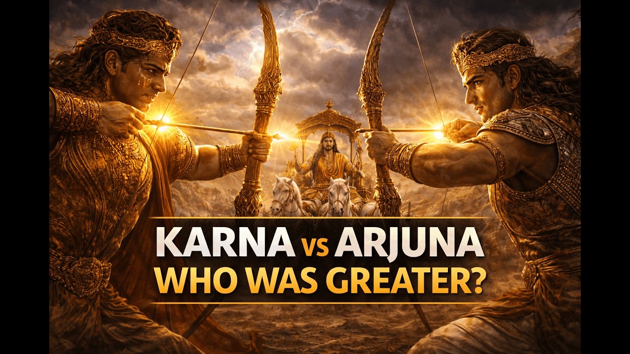 Karna vs Arjuna: Who Was the Greatest Warrior? | Mahabharata Truth