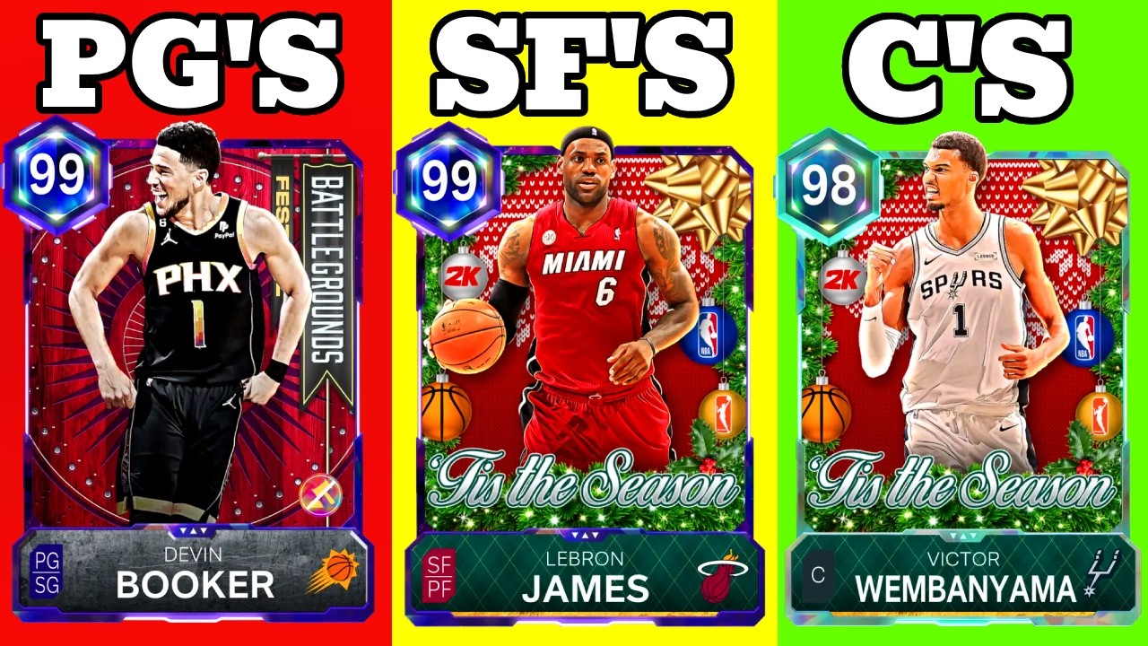 ТОП-5 ЛУЧШИХ КАРТОЧЕК НА КАЖДОЙ ПОЗИЦИИ В NBA 2K26 MYTEAM!
