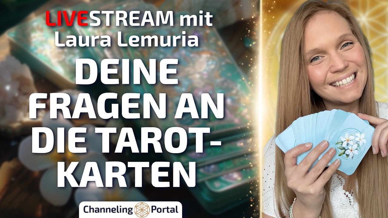 🔴LIVE Q&A: Deine Fragen an die Tarot Karten – Laura Lemuria | 10.03.2026 um 19:00 Uhr