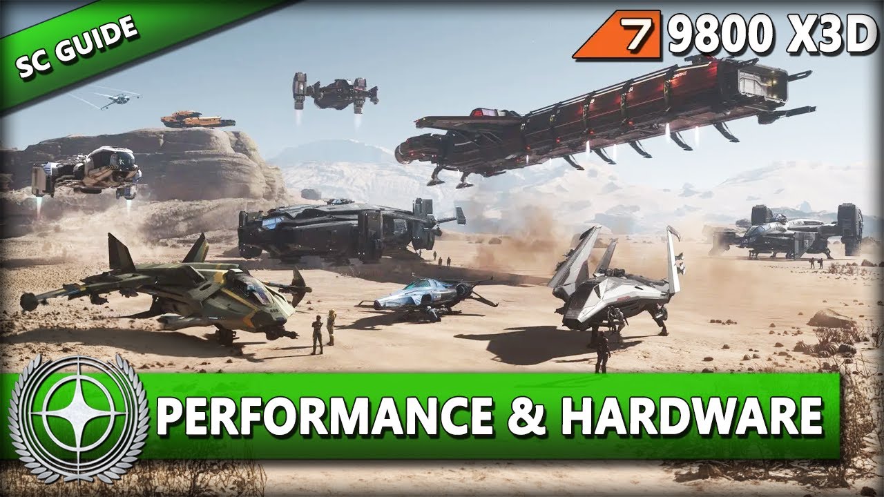 PERFORMANCE, HARDWARE, EINSTELLUNGEN & GRAFIK ⭐ STAR CITIZEN [Performance Guide] | Deutsch/German