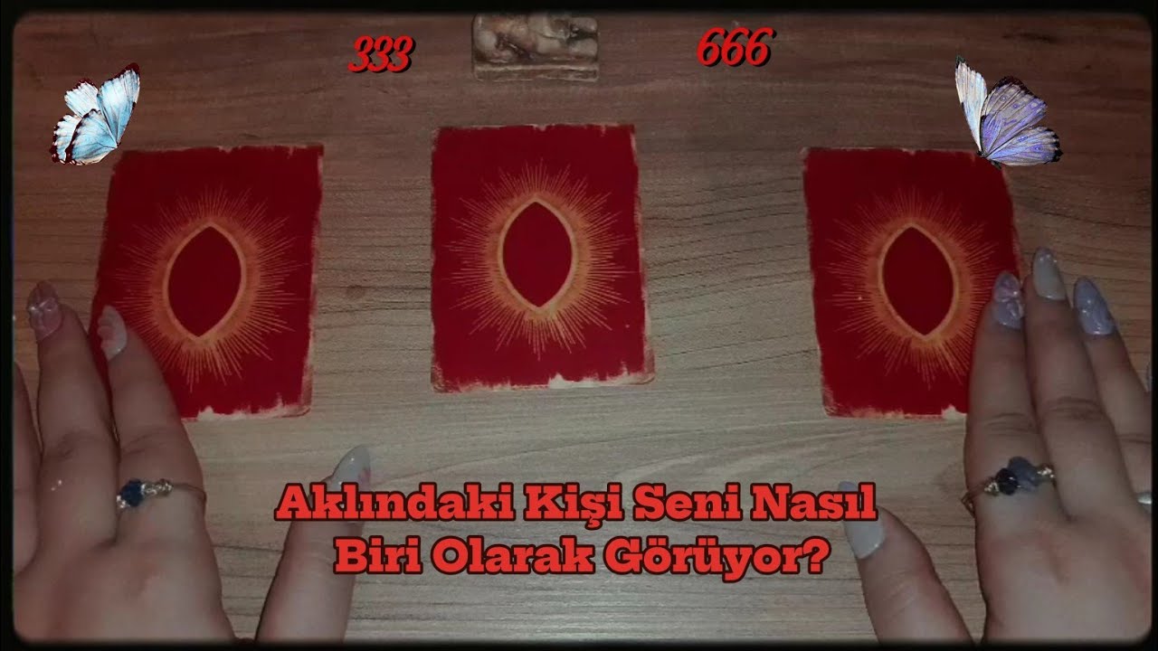 ( ၴႅၴ Aklındaki Kişi Seni Nasıl Biri Olarak Görüyor? 𓊆ྀི❤︎𓊇ྀི Tarot Okuması ( ၴႅၴ Deste Seç