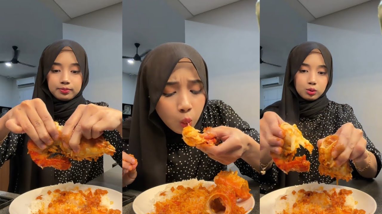 Kompilasi video tiktok savira malik | masak udang saus padang @saviramalik #viralvideo #fyp #cooking