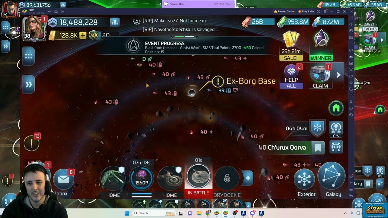 Highlight: Star Trek Fleet Command - Killing Freebooters with just a 28 Unc ship?