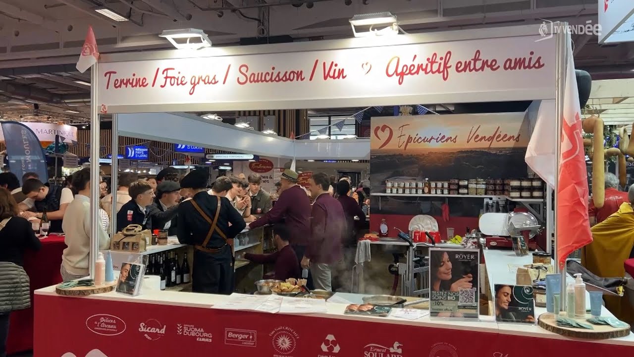 Les épicuriens vendéens au Salon de l'agriculture