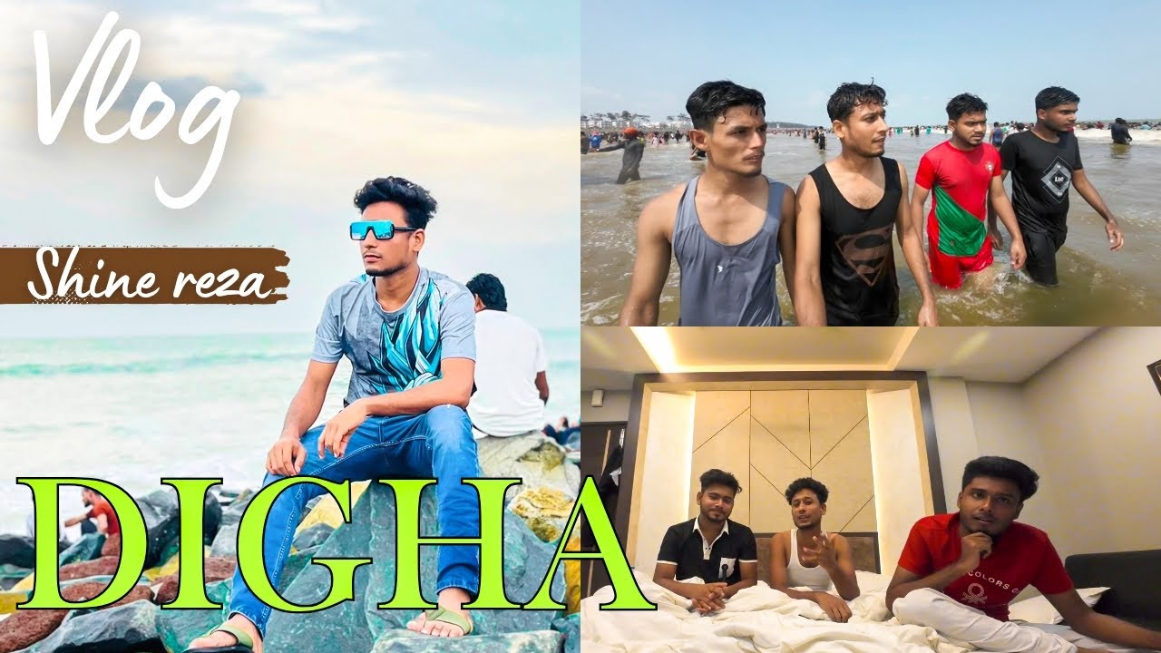 Digha day 1 | digha vlog video | Dankuni to digha by road | shine reza vlogs | west bengal digha 🏖️