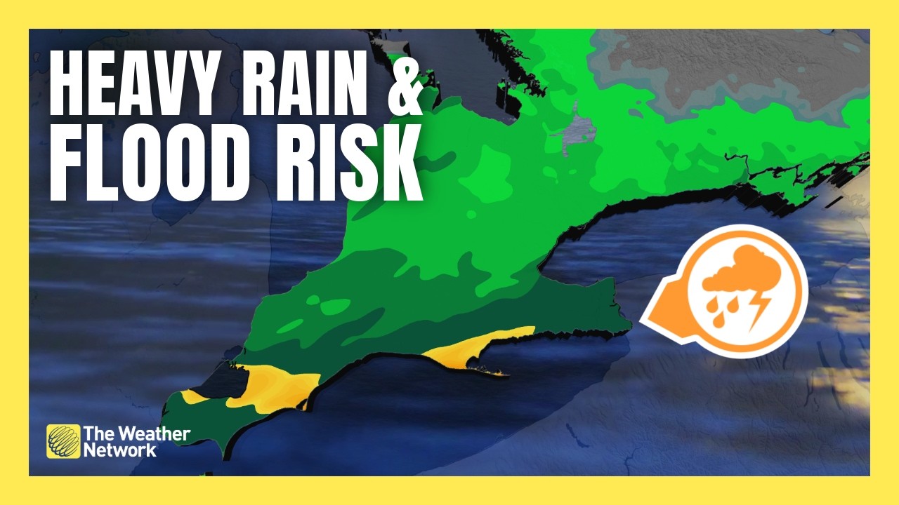 Thunderstorms to Bring Heavy Rain, Flood Risk to Southern Ontario | #forecast