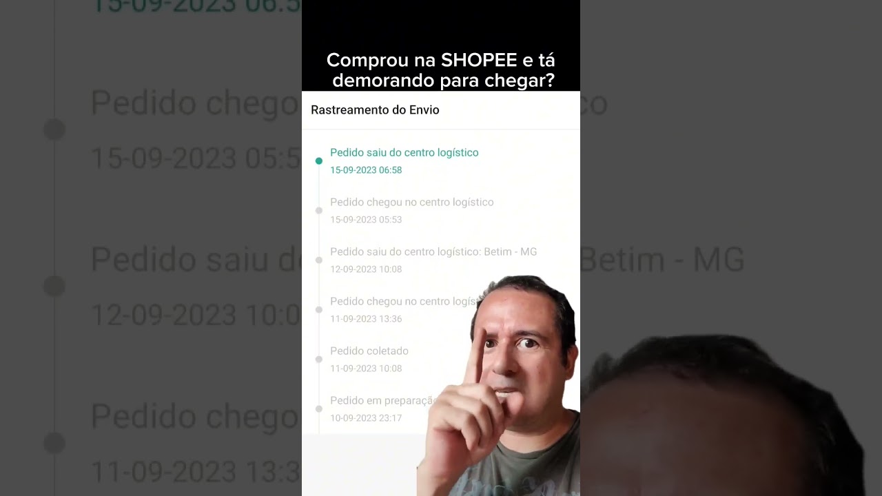 comprou na #SHOPEE, t&aacute; demorando a entregar? #comprasonline #entregas