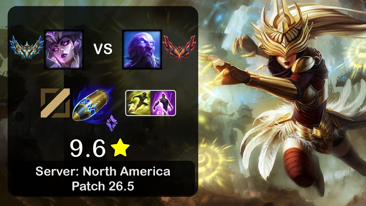 Syndra Mid vs Ryze - NA Challenger - Patch 26.5