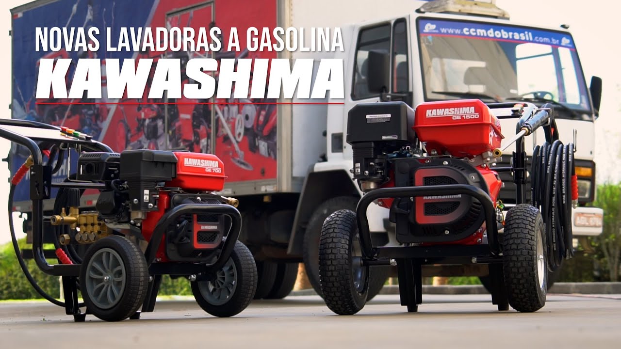 Lavadora de Alta Pressão a Gasolina - Kawashima