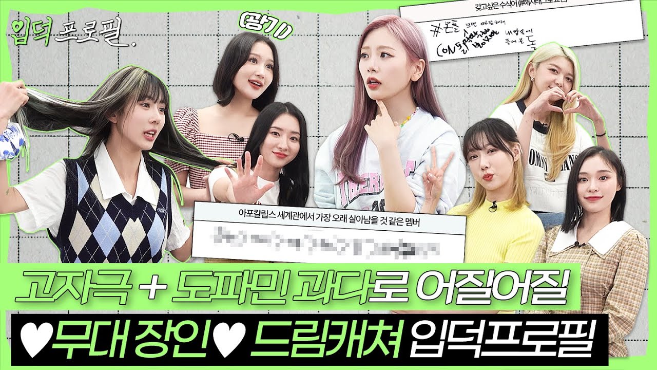 드림캐쳐 입덕프로필 | 프로필 쓰는데 이렇게 고자극일 수 있는 건가요❤️‍🔥 VISION으로 돌아온 꿈둥이들 ★환★영★