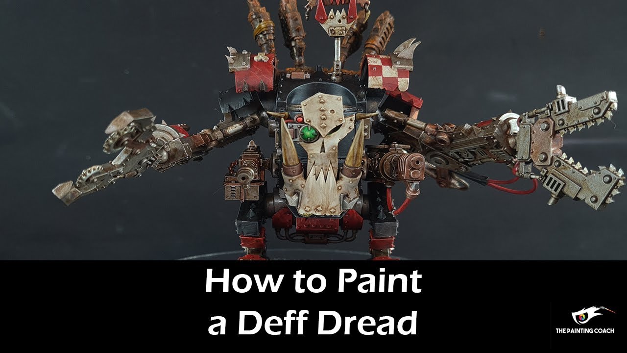 How to Paint a Deff Dred