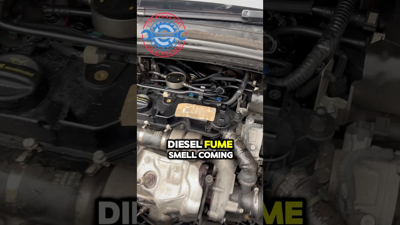 Diesel smell coming from this Ford C-Max? 🚗💨 Diesel Leak #FordCMax #CarTrouble #Diesel #Mechanic