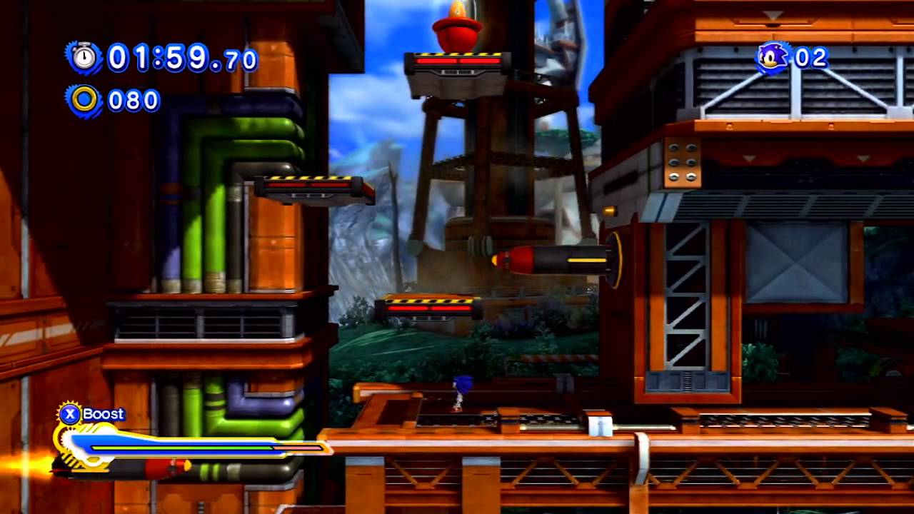 Sonic Generations - Planet Wisp (Act 2) - Red Rings