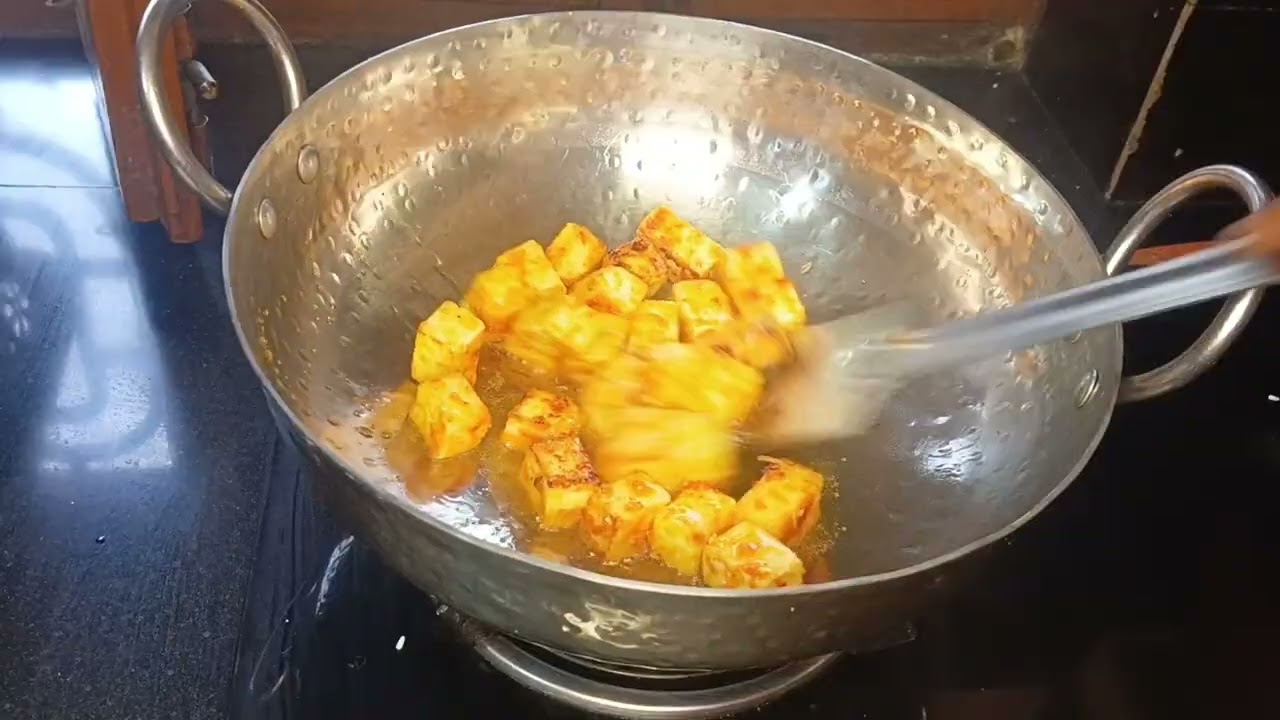 Delicious chilli paneer recipe 