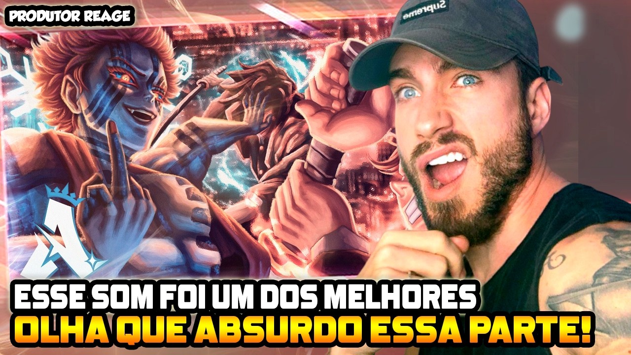 Akaza vs Tanjiro e Tomioka (Demon Slayer) | SOCANDO NESSES BETINHAS 😈 👊 | Ashur4 (REACT, análise)