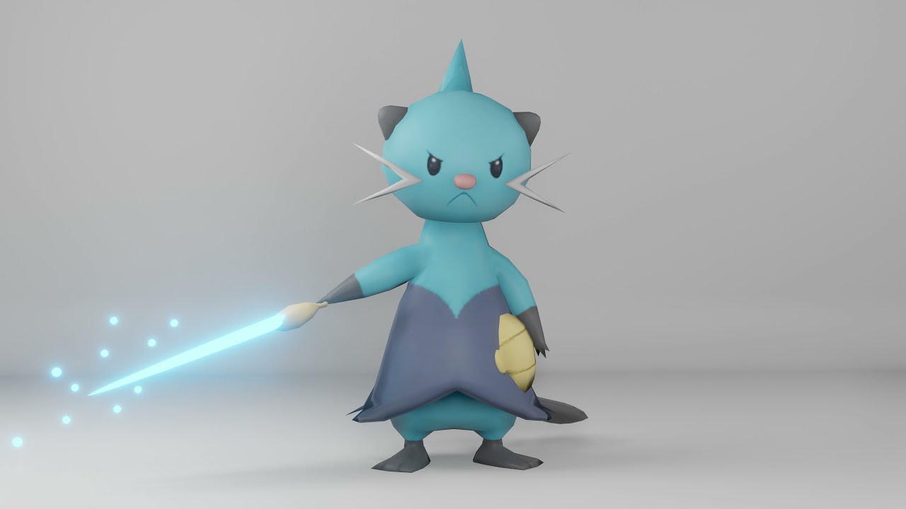 Dewott Blade Animation