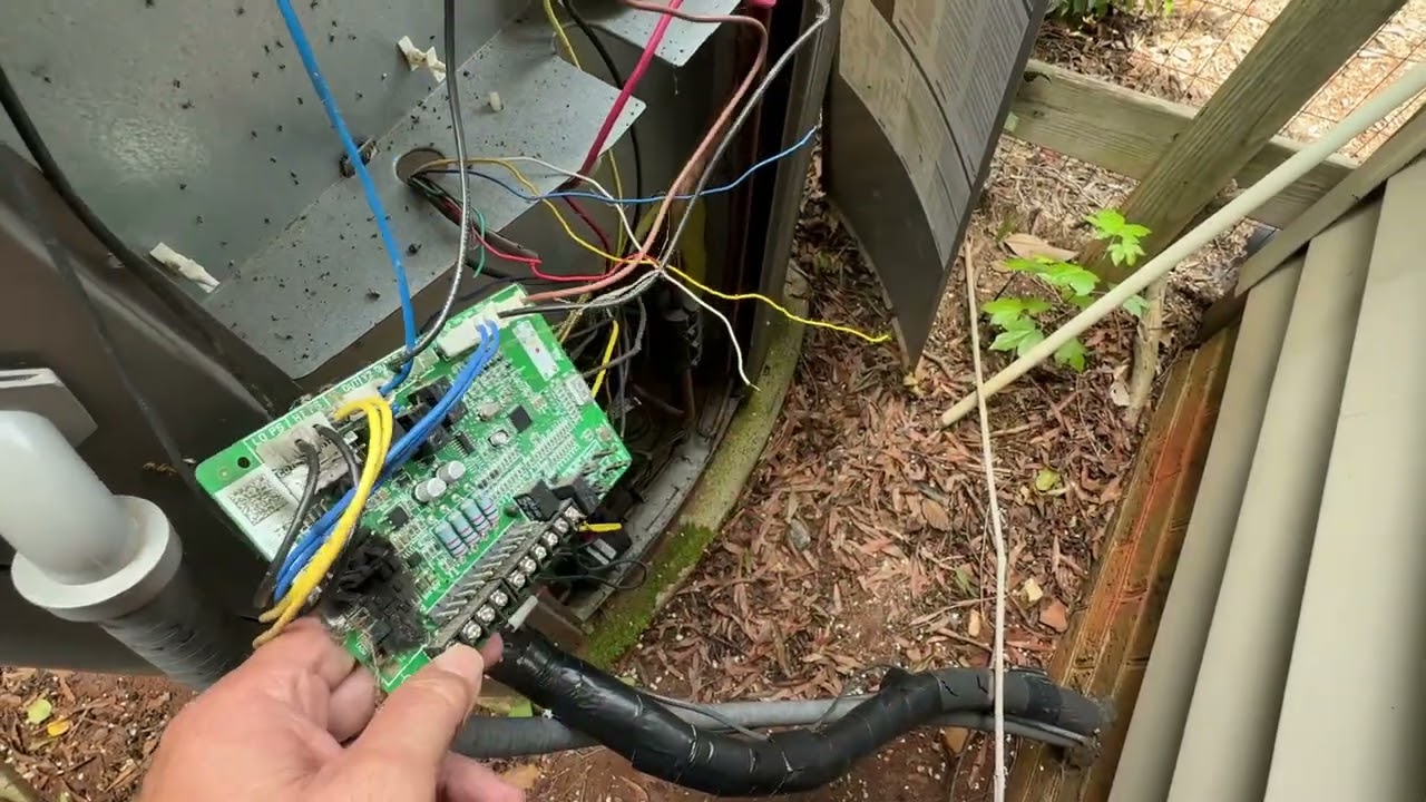 Lennox AC с неисправной платой связи
