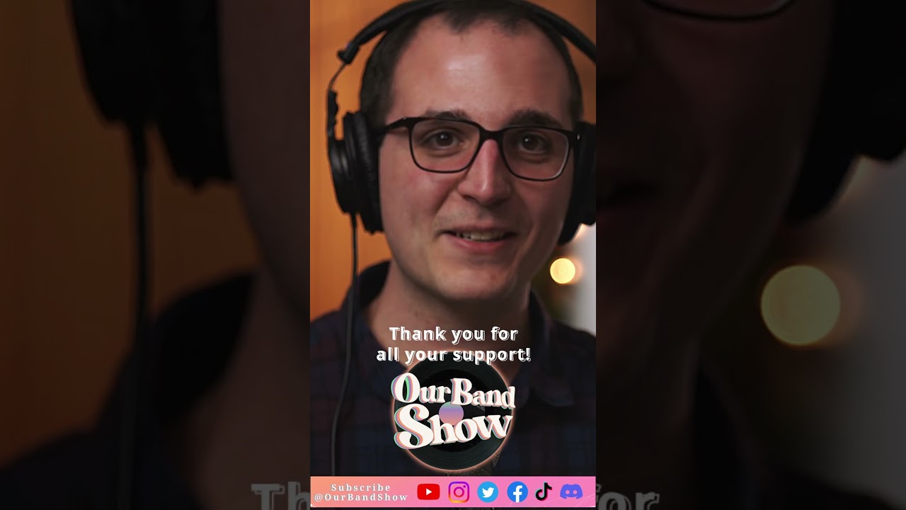 AMAZING support from the live chat on GREAT Our Band Show episode! 🙏