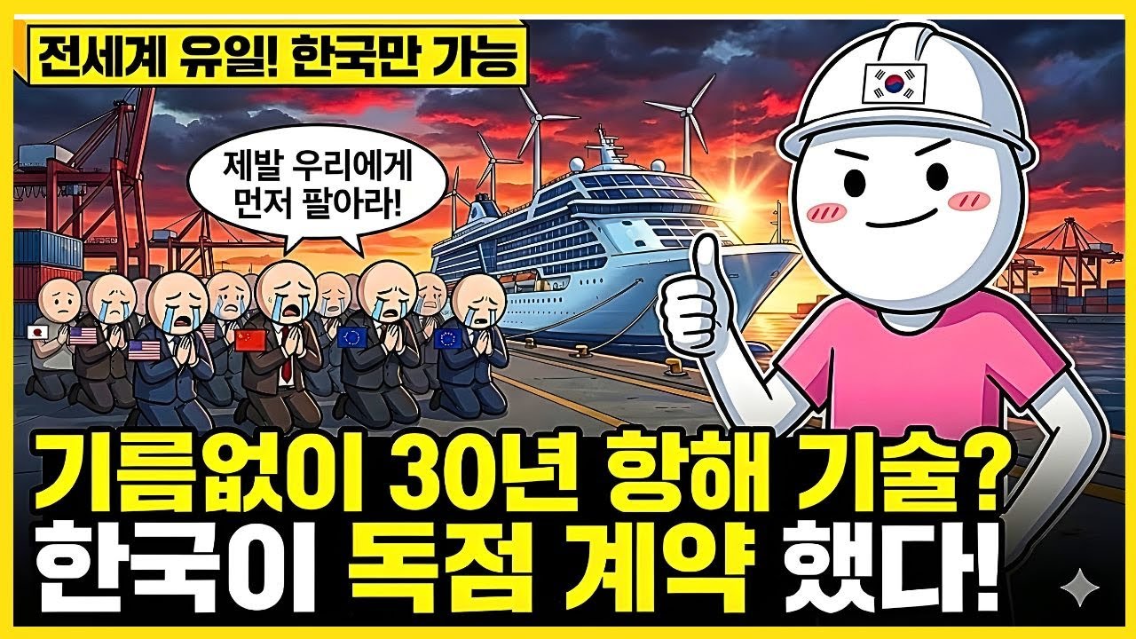 돈 싸들고 와도 소용없어 한국이 독점한 '이 기술'에 전 세계가 발칵    이제는 우리가 갑甲이다